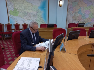Александр Олдак принял участие в заседании краевого штаба народных дружин