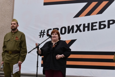 Любовь Хенкина приняла участие в митинг-встрече автопробега «Эх, путь-дорожка, фронтовая!»