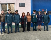 Лариса Фенева приняла участие в открытии мемориальной доски в Георгиевском округе