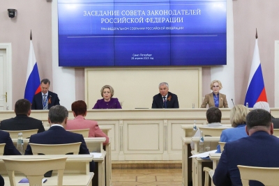 Председатель Думы Ставрополья Николай Великдань принял участие в Совете законодателей России