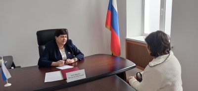 Валентина Муравьева провела прием граждан