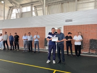 Игорь Андрющенко приветствовал участников открытого турнира по мини-футболу памяти Ильдара Манкатаева