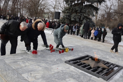 Юрий Скворцов поздравил жителей округа с 80-летием освобождения Советского района от немецко-фашистских захватчиков