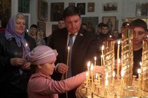 Святой Свет доставлен в Труновский район