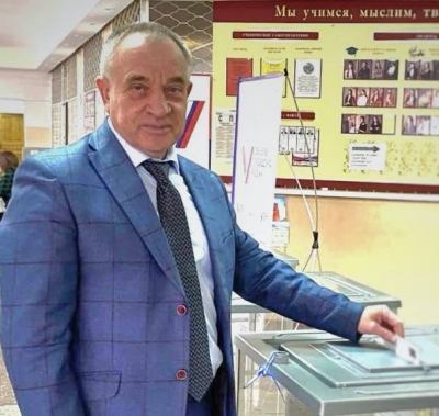 Александр Сидорков принял участие в голосовании на выборах Президента России