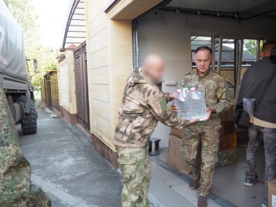 Депутаты Думы отправили гуманитарную помощь ставропольским бойцам, участвующим в спецоперации