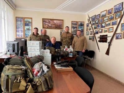 Бойцам отряда «Зверобой» передано оборудование для выполнения задач в зоне СВО