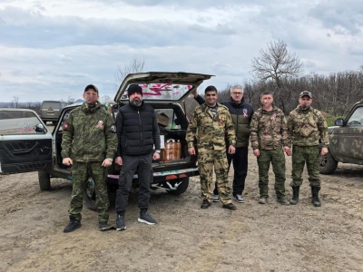 Депутаты Думы Ставрополья передали российским военнослужащим гуманитарную помощь