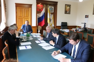 Президиум фракции Всероссийской политической партии "ЕДИНАЯ РОССИЯ" в Думе Ставропольского края шестого созыва состоялся 18 мая 2017 года