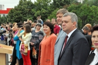 1 сентября Александр Солод,  принял участие в торжественной линейке, посвящённой началу учебного года и Дню знаний, в 28 школе в посёлке Энергетик.