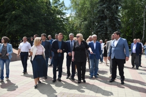Геннадий Ягубов и депутаты краевой Думы посетили «Машук»