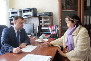 На личном приёме