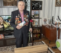 Краевой депутат поздравил ветеранов с Победным маем