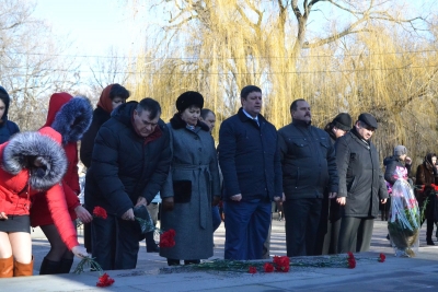 Николай Новопашин принял участие в митинге посвященном 73-й годовщине освобождения села Донское Труновского района от немецко-фашистских захватчиков