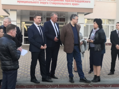 Анатолий Жданов принял участие в рабочей поездке Губернатора Ставропольского края