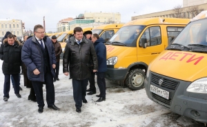 Школьный автопарк Ставрополья пополнился новыми автобусами