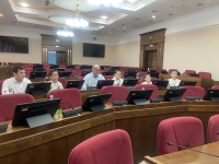 Игорь Андрющенко встретился с юными боксерами из аула Эдельбай