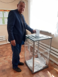 Анатолий Жданов проголосовал на выборах депутатов Совета депутатов Новоалександровского городского округа Ставропольского края второго созыва
