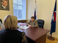 Валентина Муравьева провела прием граждан