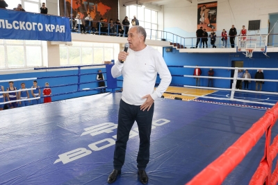 Депутат Игорь Андрющенко открыл соревнования по боксу, посвященные памяти ставропольских тренеров
