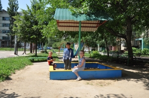 Детские песочницы от депутата