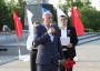Игорь Андрющенко принял участие передаче частиц Вечного огня доставленных с Мамаева кургана