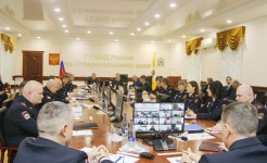 Дмитрий Судавцов принял участие в заседании коллегии ГУ МВД России по Ставропольскому краю