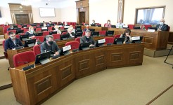 В Думе обсудили итоги работы за 2020 год и перспективы деятельности Отделения Пенсионного Фонда России по Ставропольскому краю