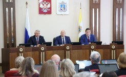 На площадке краевой Думы состоялось VIII заседание Совета контрольно-счетных органов Ставрополья