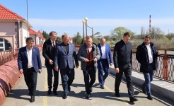Председатель Комитета Совета Федерации Александр Двойных ознакомился с работой объектов мелиоративного комплекса Ставрополья