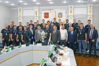 В Думе края поздравили обладателей Кубка России по гандболу