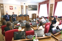 Студенты СКФУ узнали о работе Думы Ставропольского края