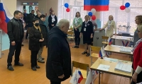 Юрий Скворцов принял участие в голосовании на выборах Президента РФ