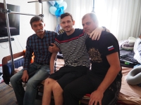 Дмитрий Судавцов поздравил участника СВО с днем рождения
