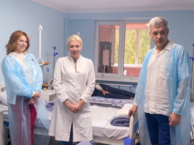 Ольга Дроздова навестила военнослужащих СВО, проходящих лечение в ставропольском госпитале