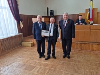 Юрий Скворцов поздравил краевую и районную ветеранские организации с 35-летием