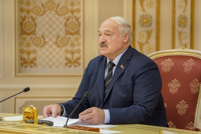 Рабочая встреча с Президентом Республики Беларусь Александром Лукашенко