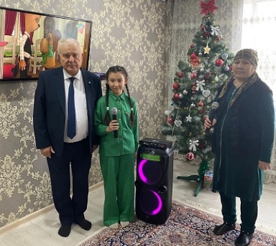 Юрий Скворцов исполнил новогоднее желание Адили из аула Эдельбай