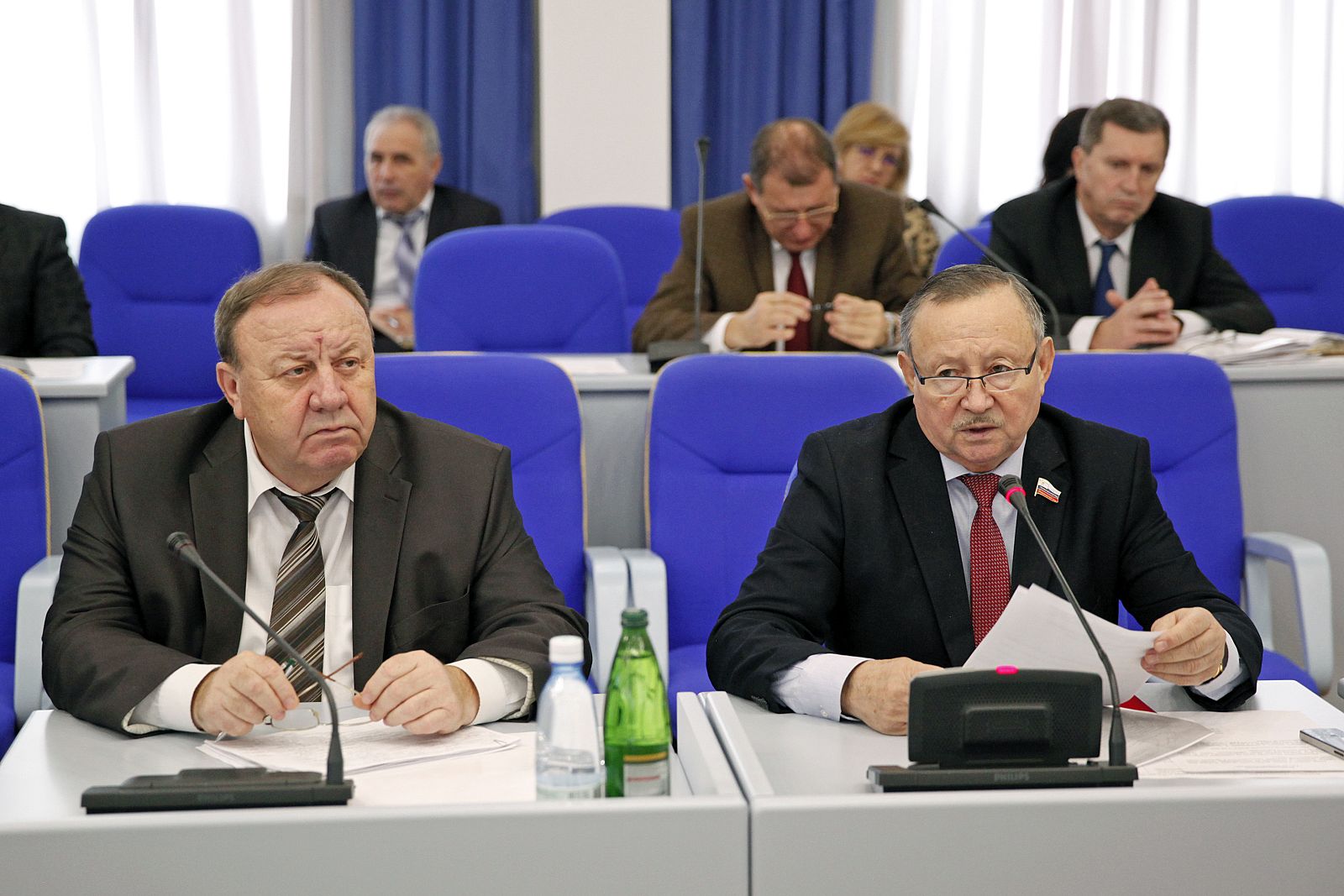 Предваряя думское заседание