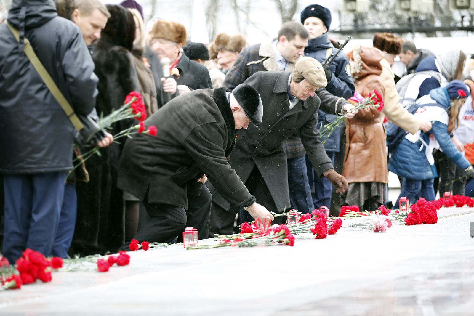 В Ставрополе прошел митинг, посвященный 74-й годовщине освобождения города от немецко-фашистских захватчиков