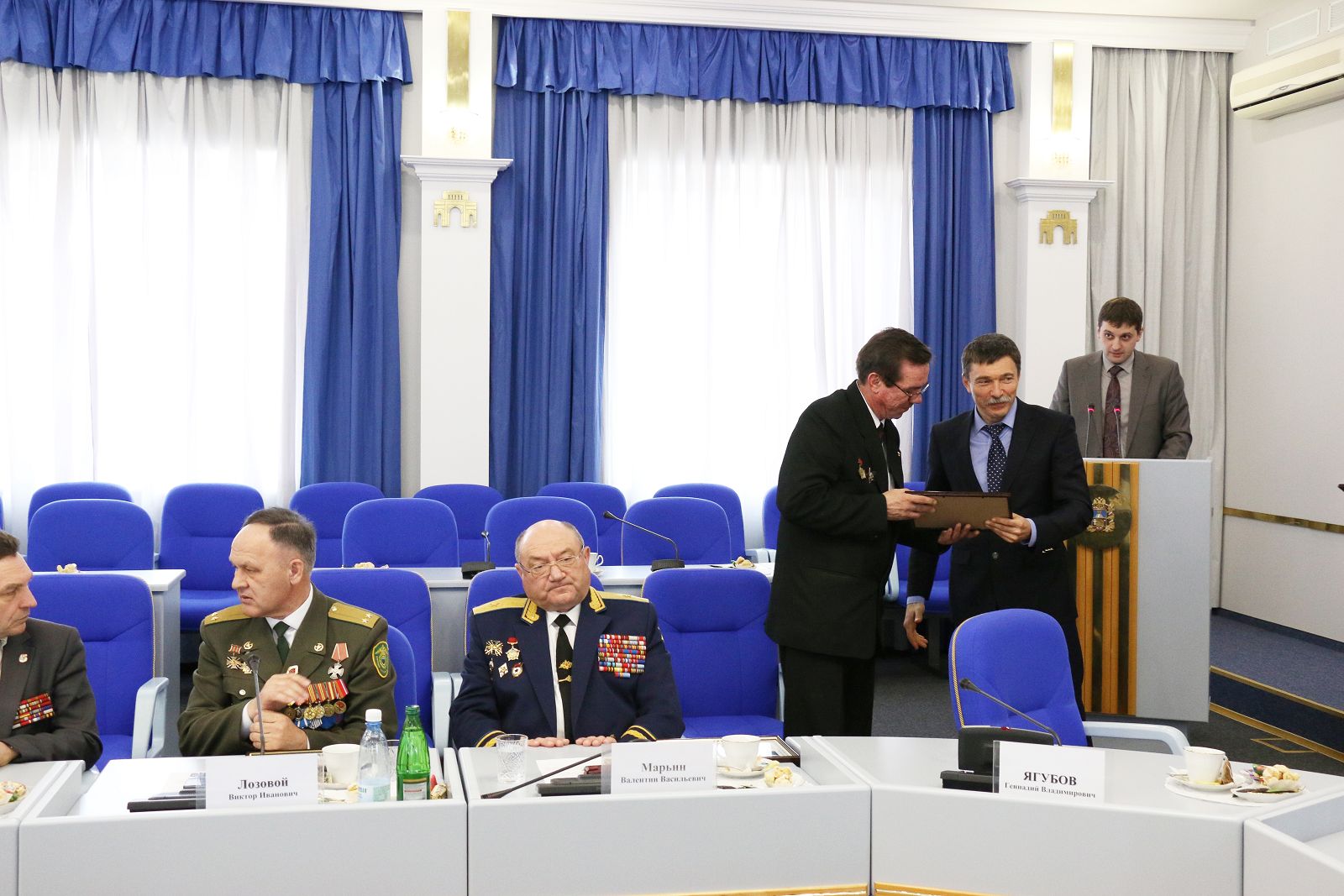 Депутаты краевой Думы встретились с ветеранами боевых действий