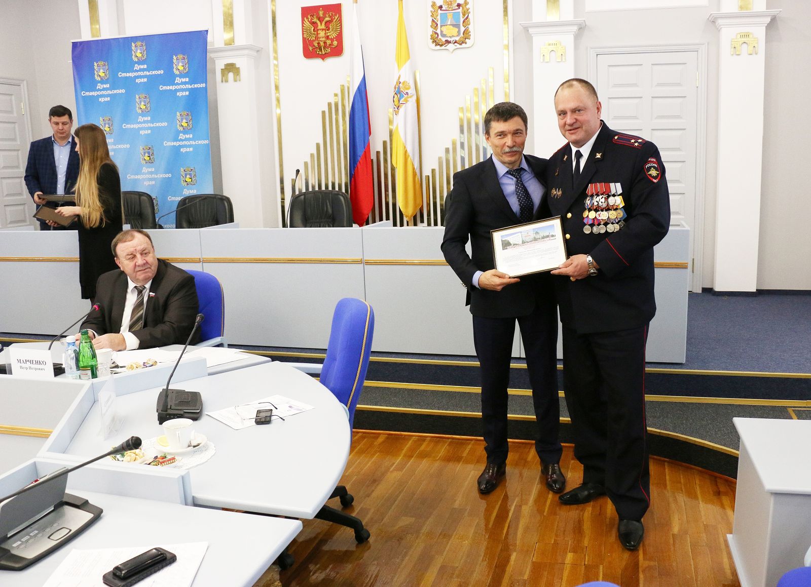 Депутаты краевой Думы встретились с ветеранами боевых действий