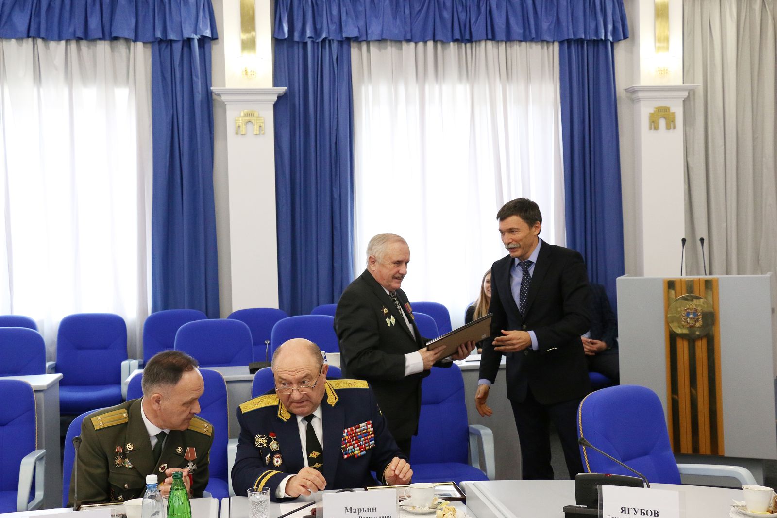 Депутаты краевой Думы встретились с ветеранами боевых действий