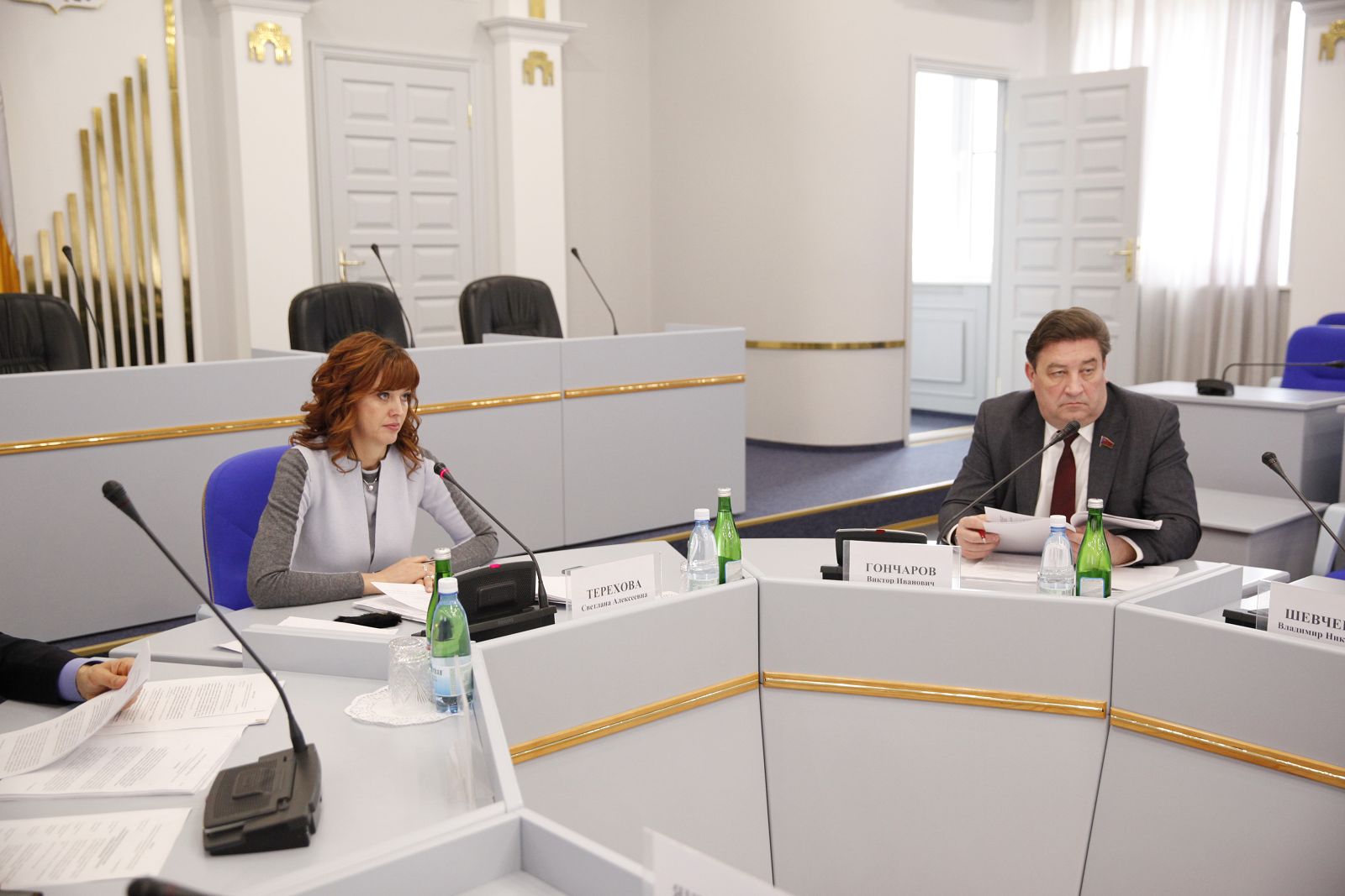Подготовка к заседанию Думы
