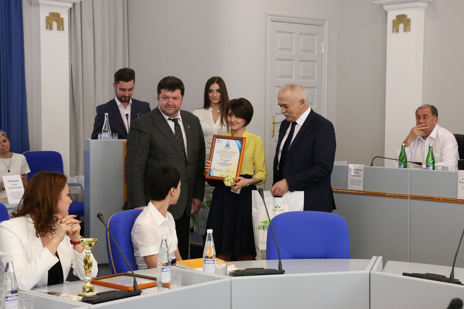 Победителей конкурса "Бренд Ставрополья" традиционно наградили в Думе края