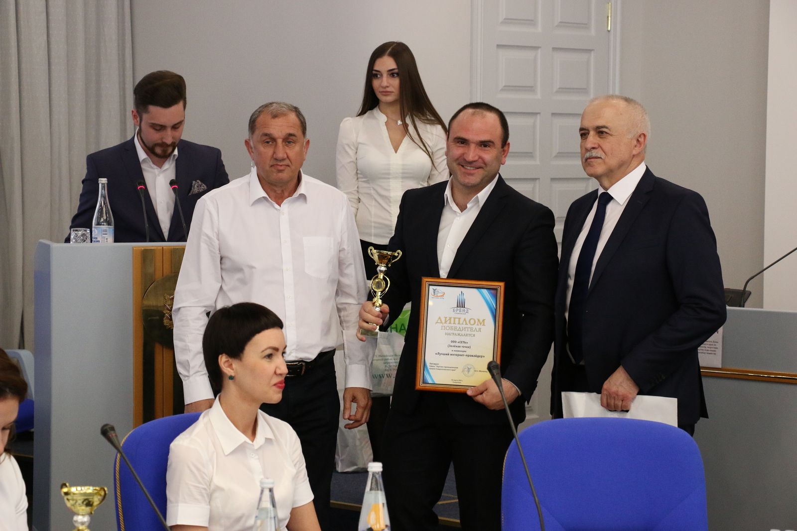 Победителей конкурса "Бренд Ставрополья" традиционно наградили в Думе края