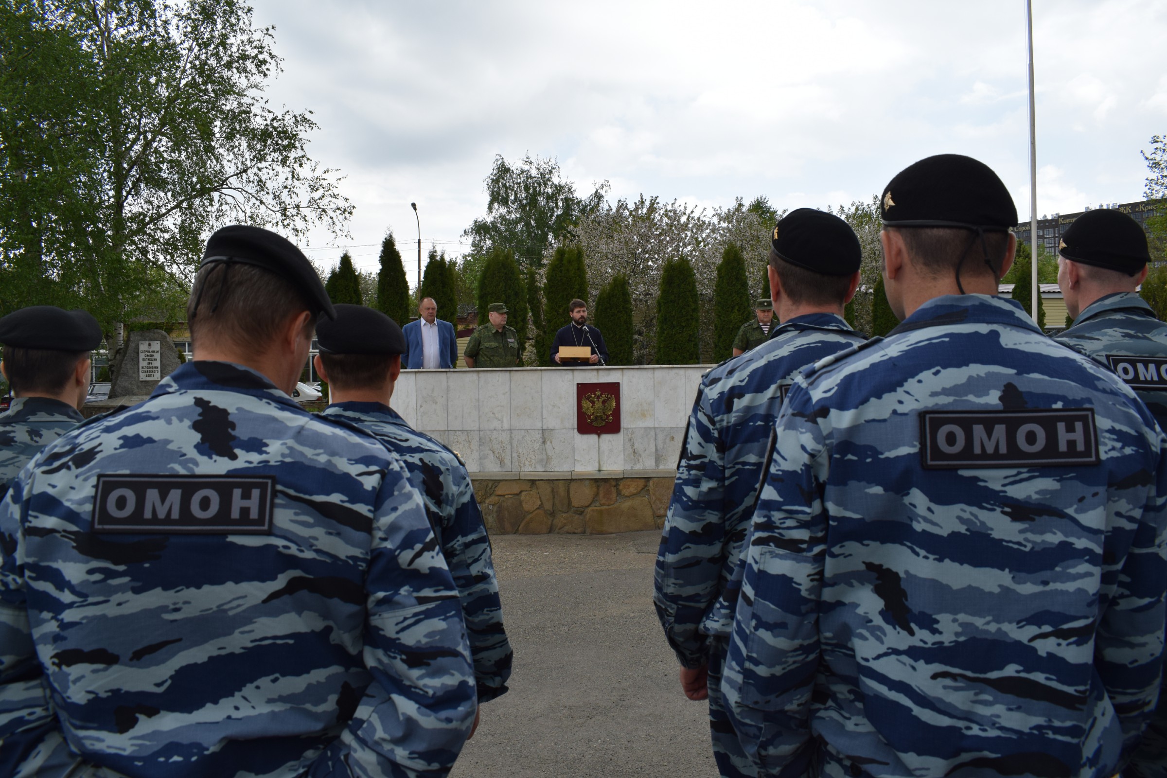 Росгвардия накануне дня Победы