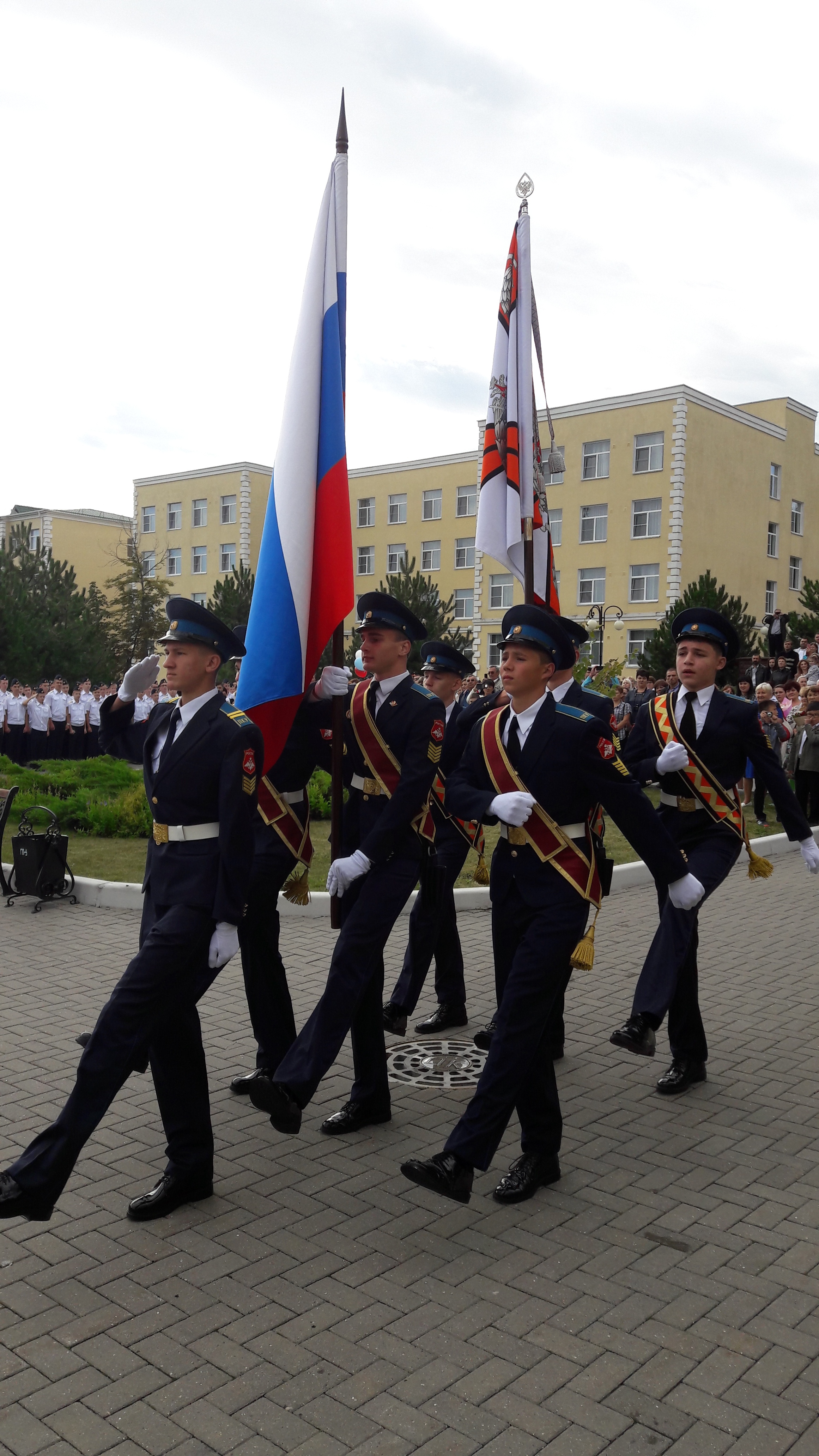 День знаний в кадетском училище