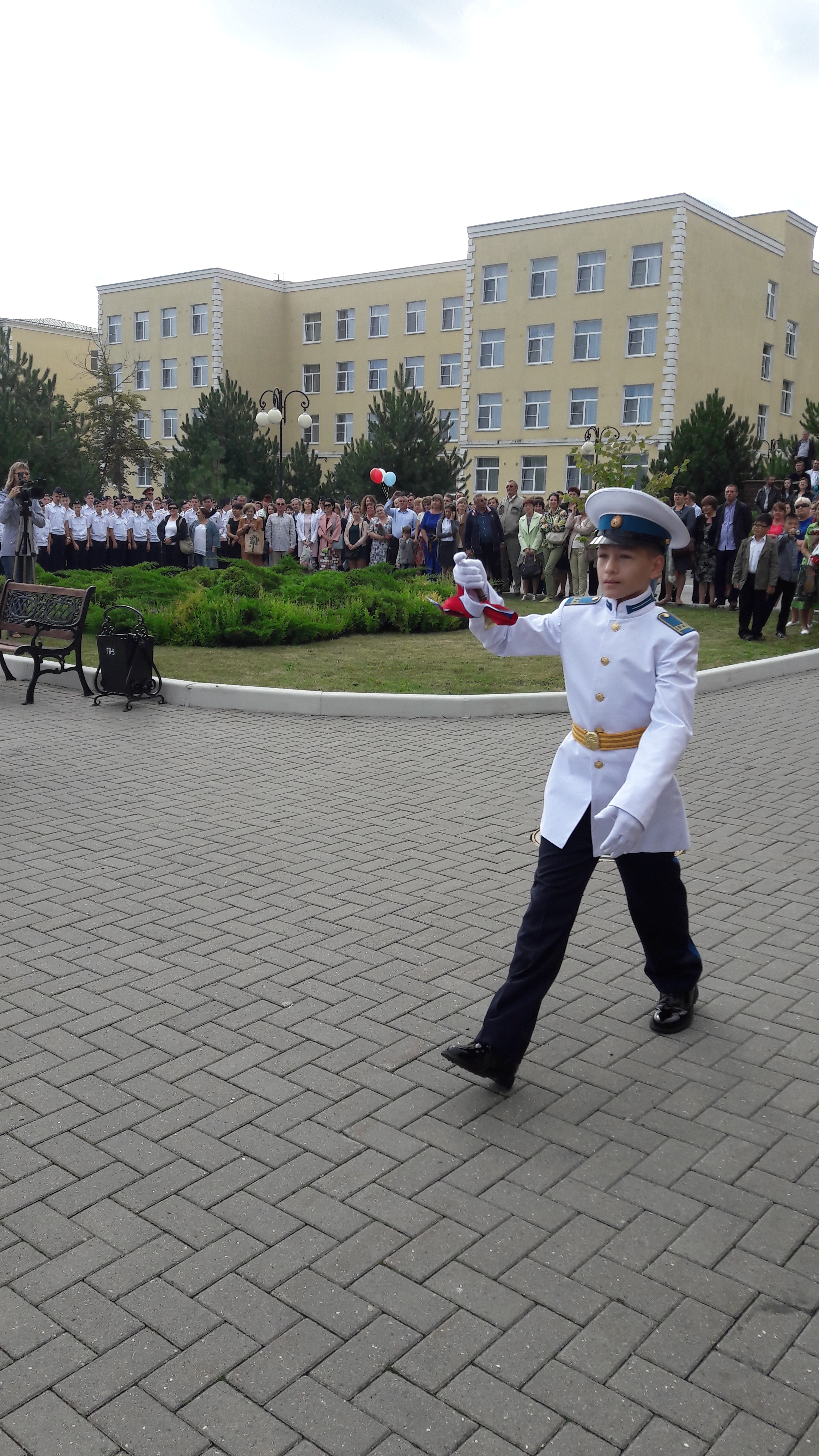 День знаний в кадетском училище