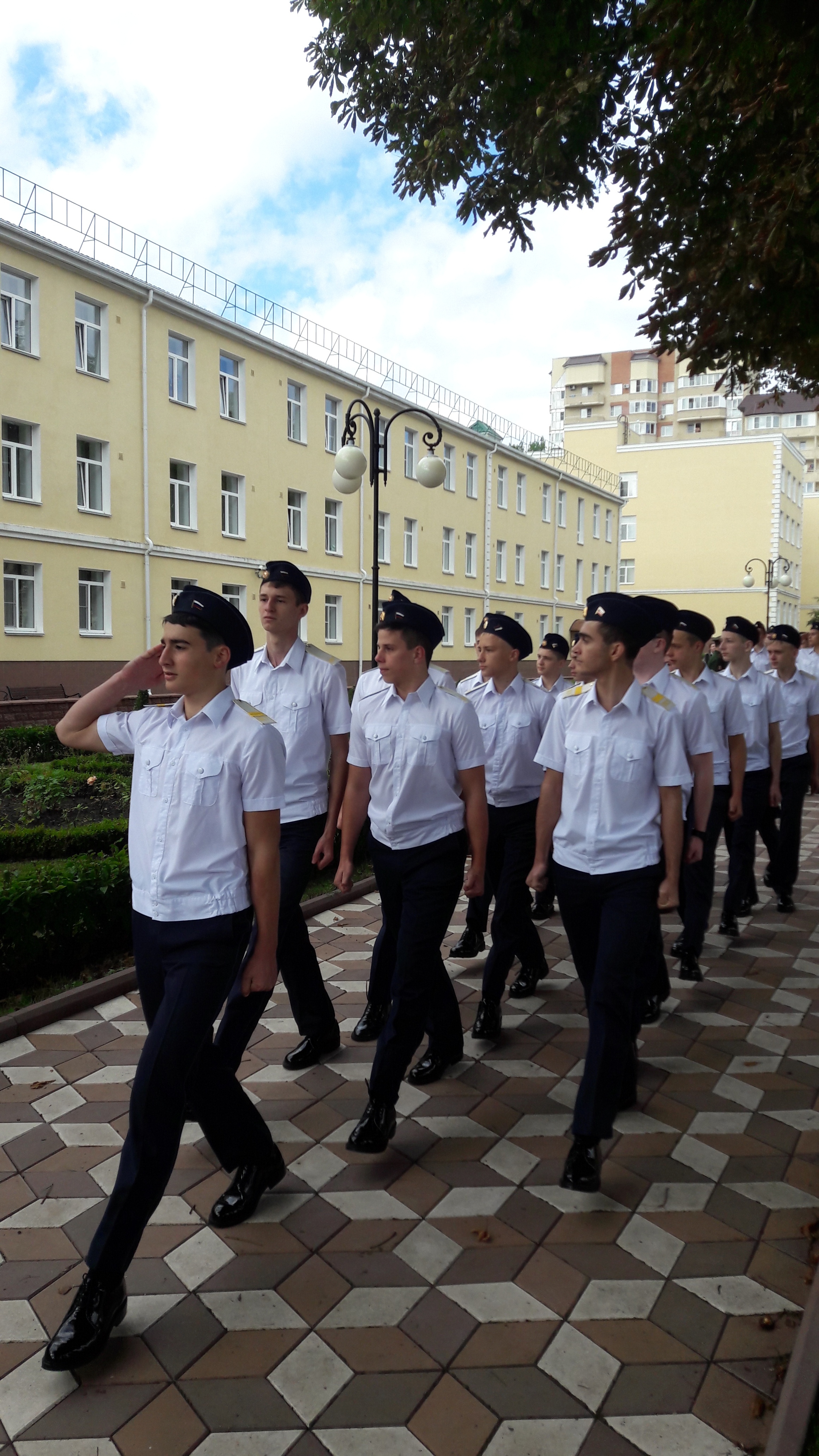 День знаний в кадетском училище